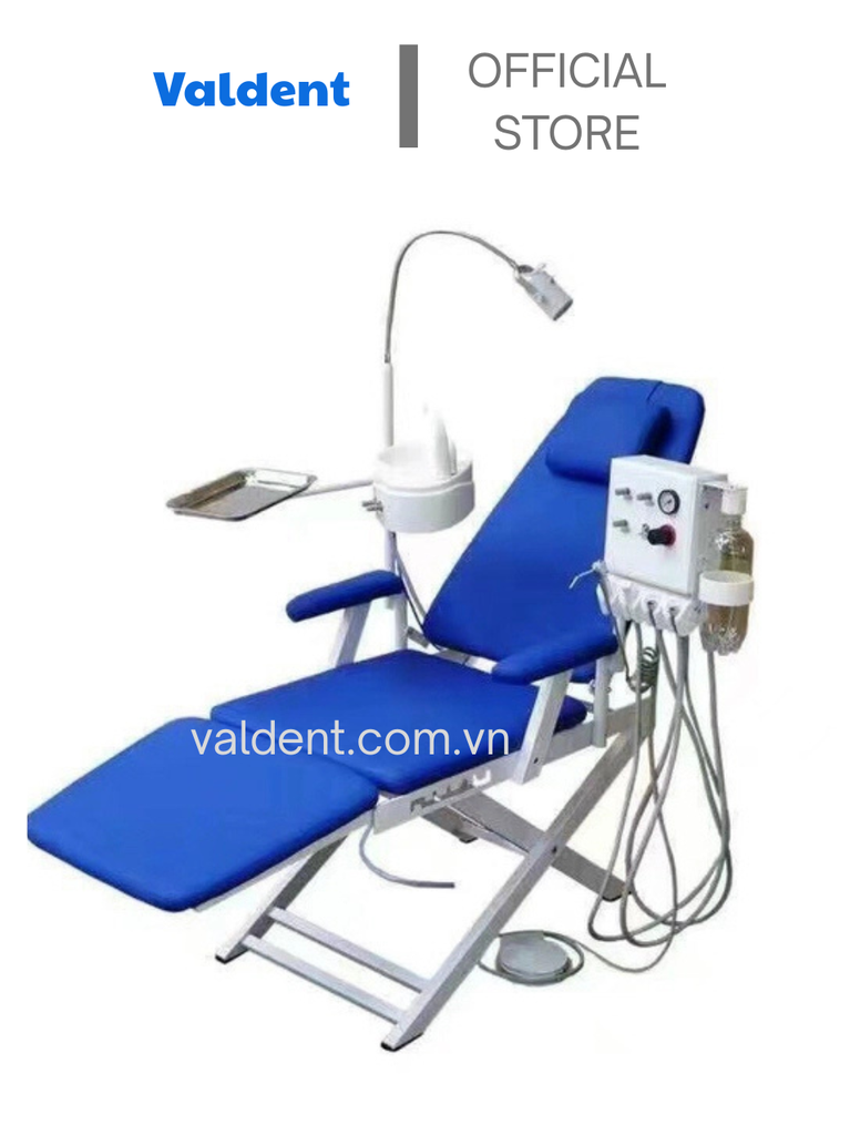 Combo 2: Ghế nha khoa di động gấp gọn + Máy nha khoa mini (Bộ dụng cụ)