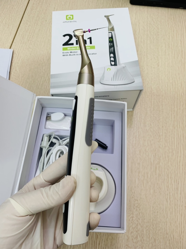 Máy nội nha kết hợp định vị chóp Apple Dental