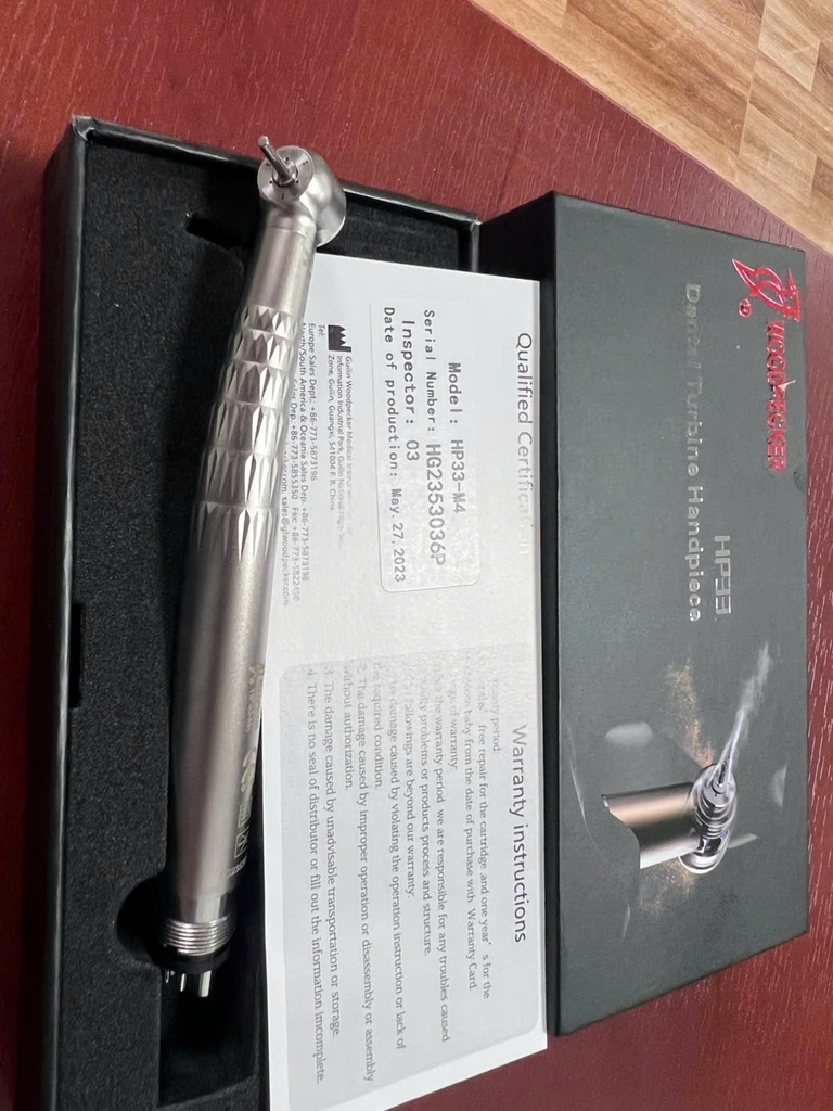 Tay khoan nhanh Woodpecker HP33-M4 [không đèn]