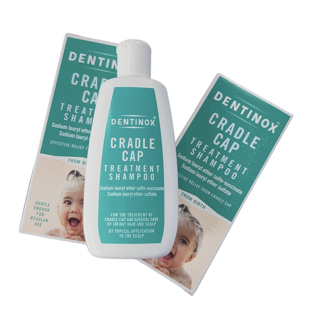 Dầu gội trị cứt trâu cho bé sơ sinh Dentinox 125ml Anh Quốc
