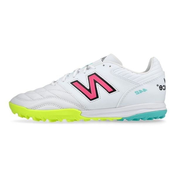 Giày Bóng Đá New Balance 442 2.0 Pro TF - White/Purple/Volt