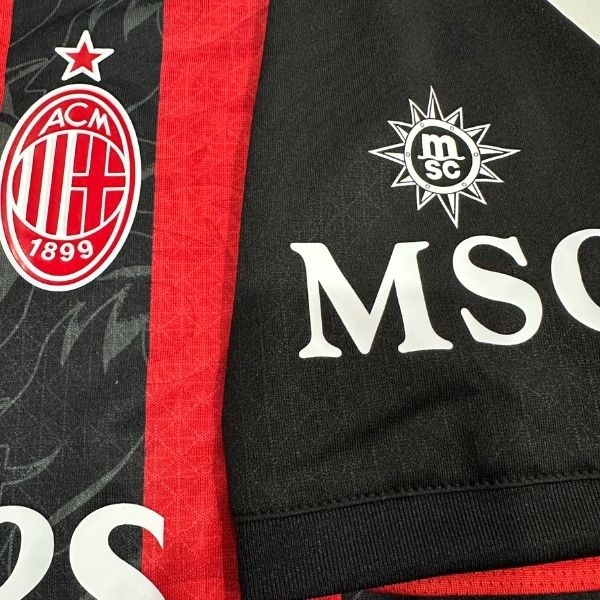 Ac Milan 25/26 - Player Đen Đỏ