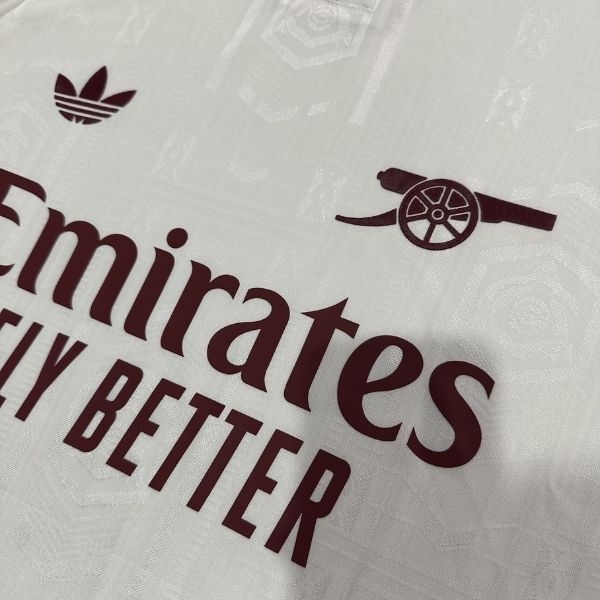 Arsenal 25/26 Player - Trắng