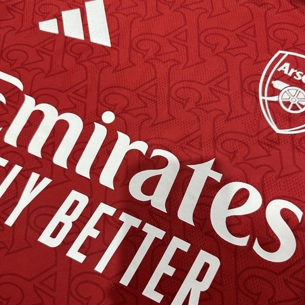 Arsenal 25/26 - Player Đỏ Trắng