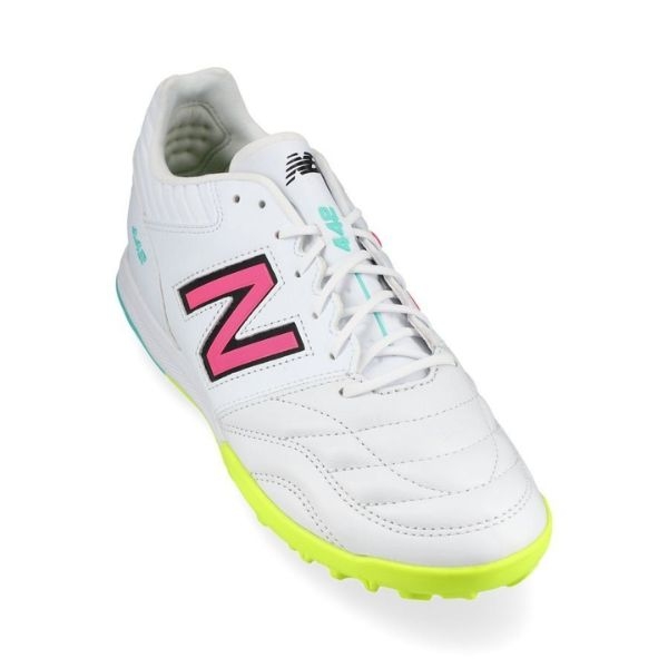 Giày Bóng Đá New Balance 442 2.0 Pro TF - White/Purple/Volt