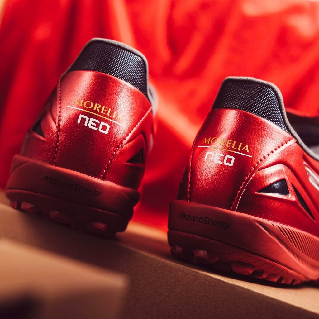 Giày Bóng Đá Mizuno Morelia Neo IV Pro TF Ruby Red Pack