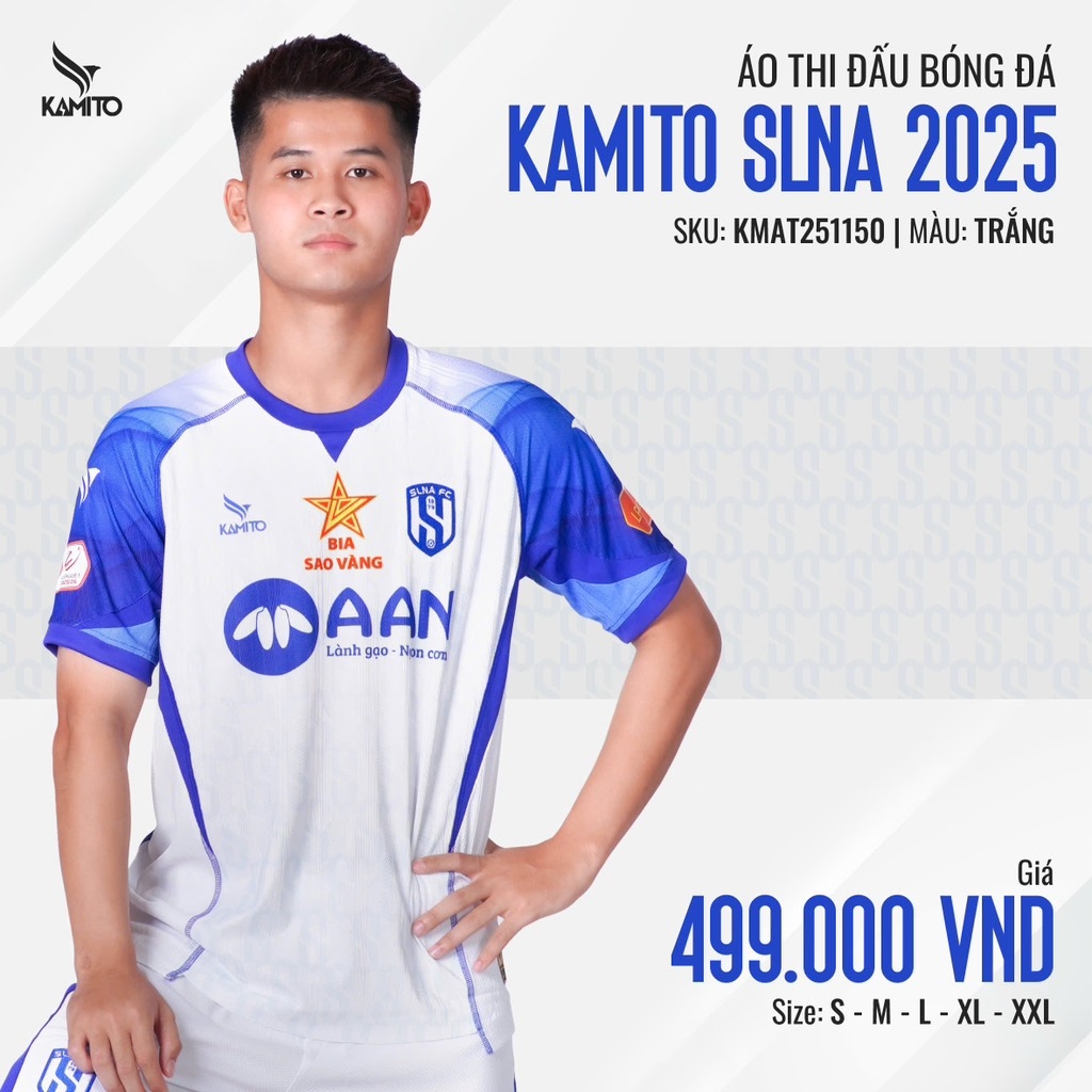 Áo thi đấu Bóng Đá CLB SLNA 2025/2026