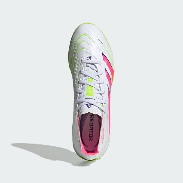 Giày Bóng Đá Adidas Predator 25 League TF  ID3767 - Trắng/Hồng