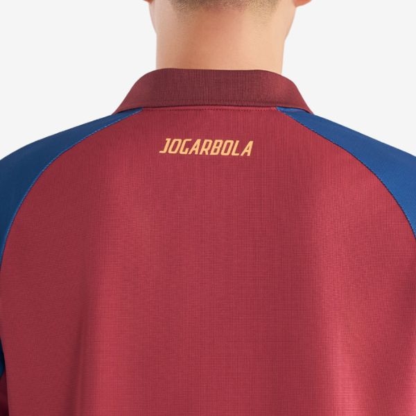 Áo polo di chuyển cầu thủ CLB CAHN 25/26 Đỏ Đô