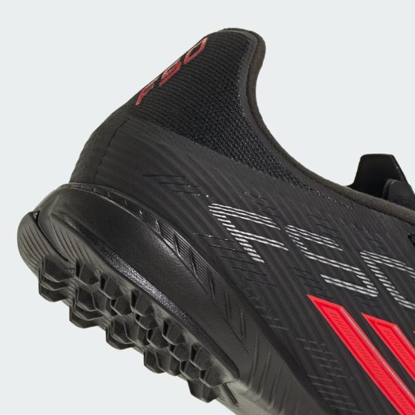 Giày Bóng Đá Adidas F50 League TF Black Pack JR8977 - Đen