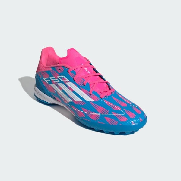 Giày Bóng Đá Adidas F50 League TF IF1336 - Xanh/Hồng