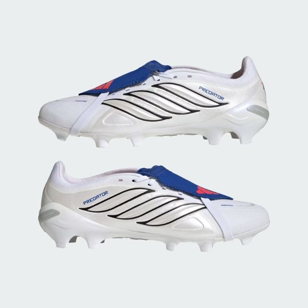 Giày Bóng Đá Adidas Predator 26 Bellingham FG/MG JS0424 -Trắng