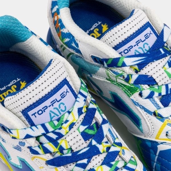 Giày Bóng Đá Fustal Joma Amandinha Top Flex Rebound TORW2699IN White