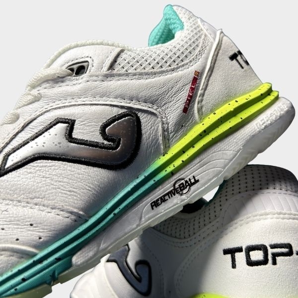 Giày Bóng Đá Fustal Joma Top Flex Rebound TORW2602IN White