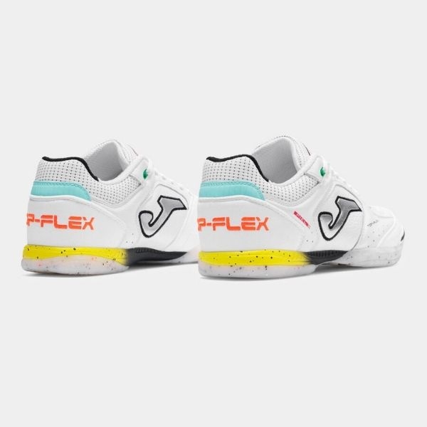 Giày Bóng Đá Fustal Joma Top Flex TOPW2602IN White