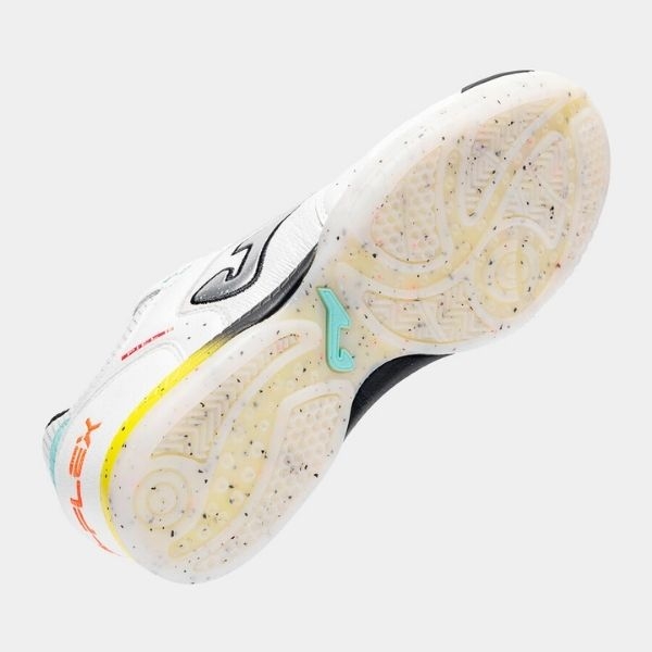 Giày Bóng Đá Fustal Joma Top Flex TOPW2602IN White