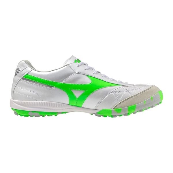 Giày Bóng Đá Mizuno Morelia Sala Elite Japan Q1GB251137 Trắng/Xanh Lá