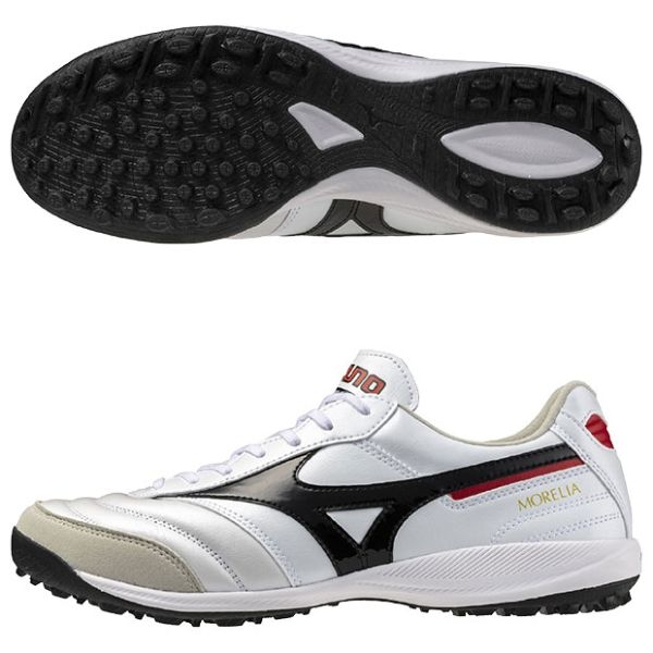 Giày Bóng Đá Mizuno Morelia Sala Elite TF Q1GB251209 Trắng/Đen