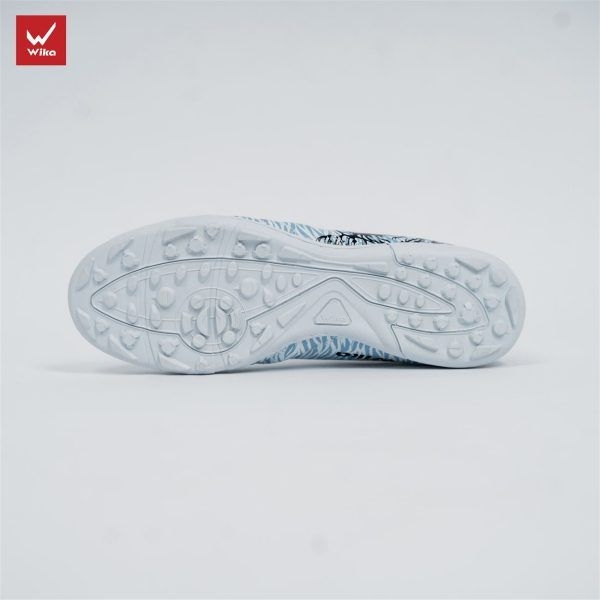 Giày đá bóng Wika Tiger X bạc đen