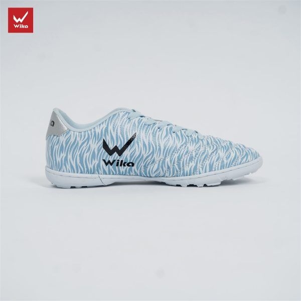 Giày đá bóng Wika Tiger X bạc đen