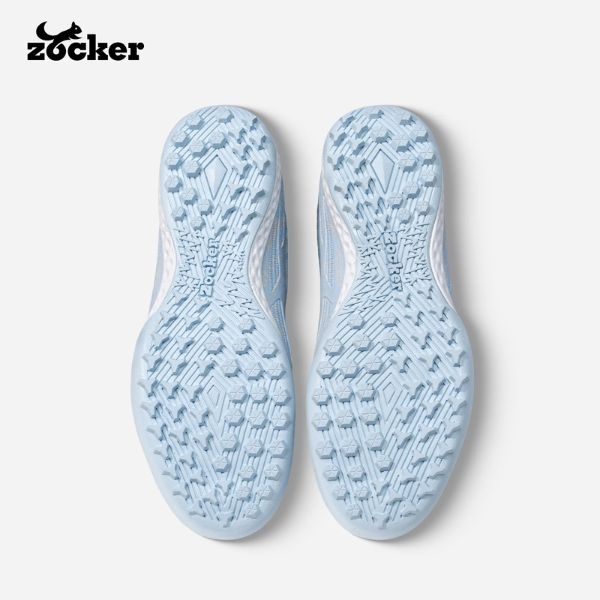 Giày Đá Bóng Zocker Winner Energy Xanh Nhạt/Trắng