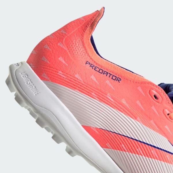 Giày bóng đá Adidas Predator 25 League FT TF JQ1074 -Màu  Cam, Lưỡi gà Lật
