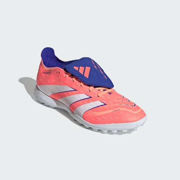 Giày bóng đá Adidas Predator 25 League FT TF JQ1074 -Màu  Cam, Lưỡi gà Lật