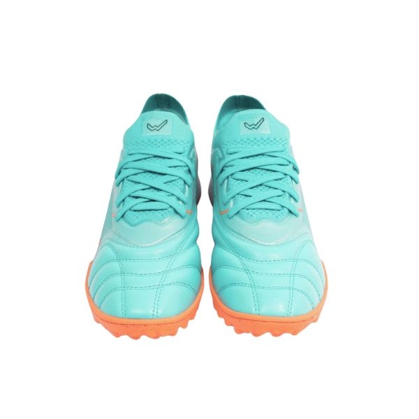 Giày Bóng Đá Wika QH19 Z-Vol Quang Hải xanh ngọc cam