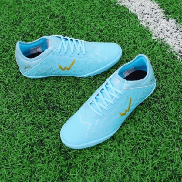 Giày đá bóng Wika Hunter II xanh ngọc - Trẻ Em