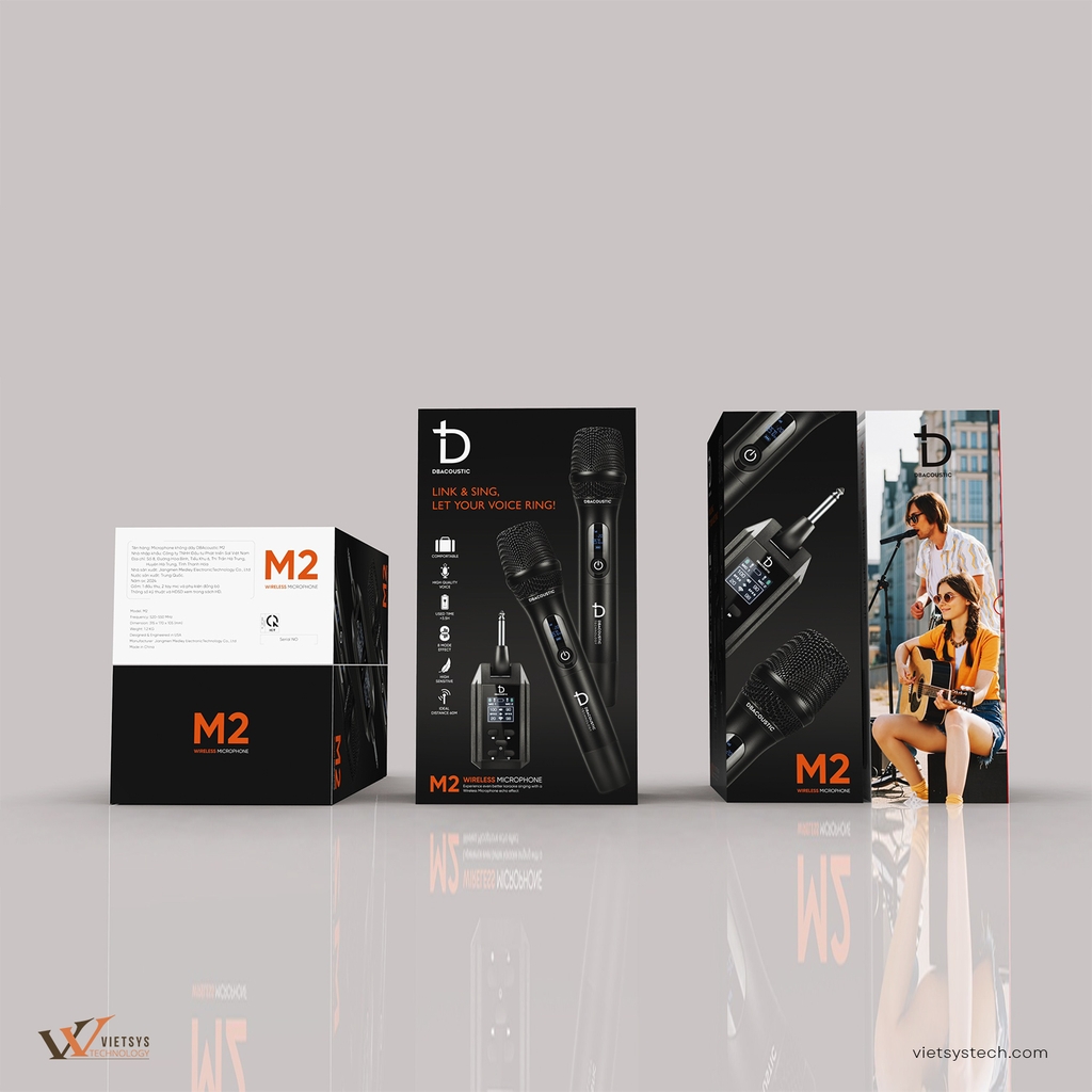 Micro không dây di động DBACOUSTIC M2