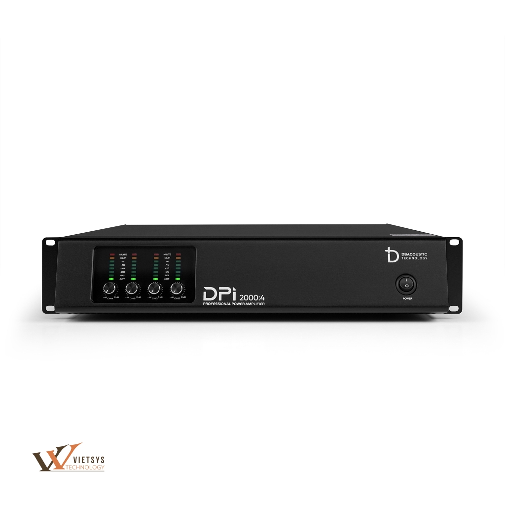 Cục đẩy công suất DBACOUSTIC DPI 2000:4
