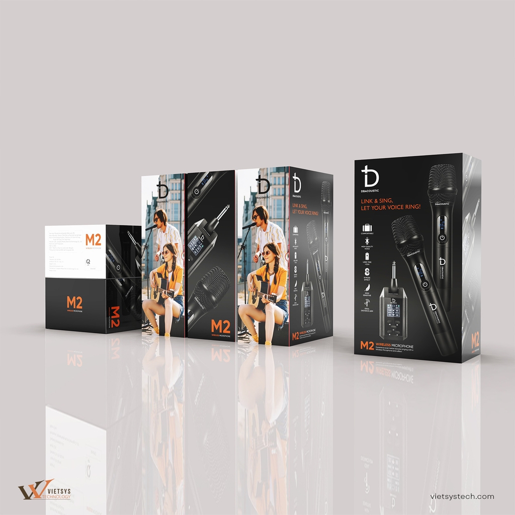 Micro không dây di động DBACOUSTIC M2