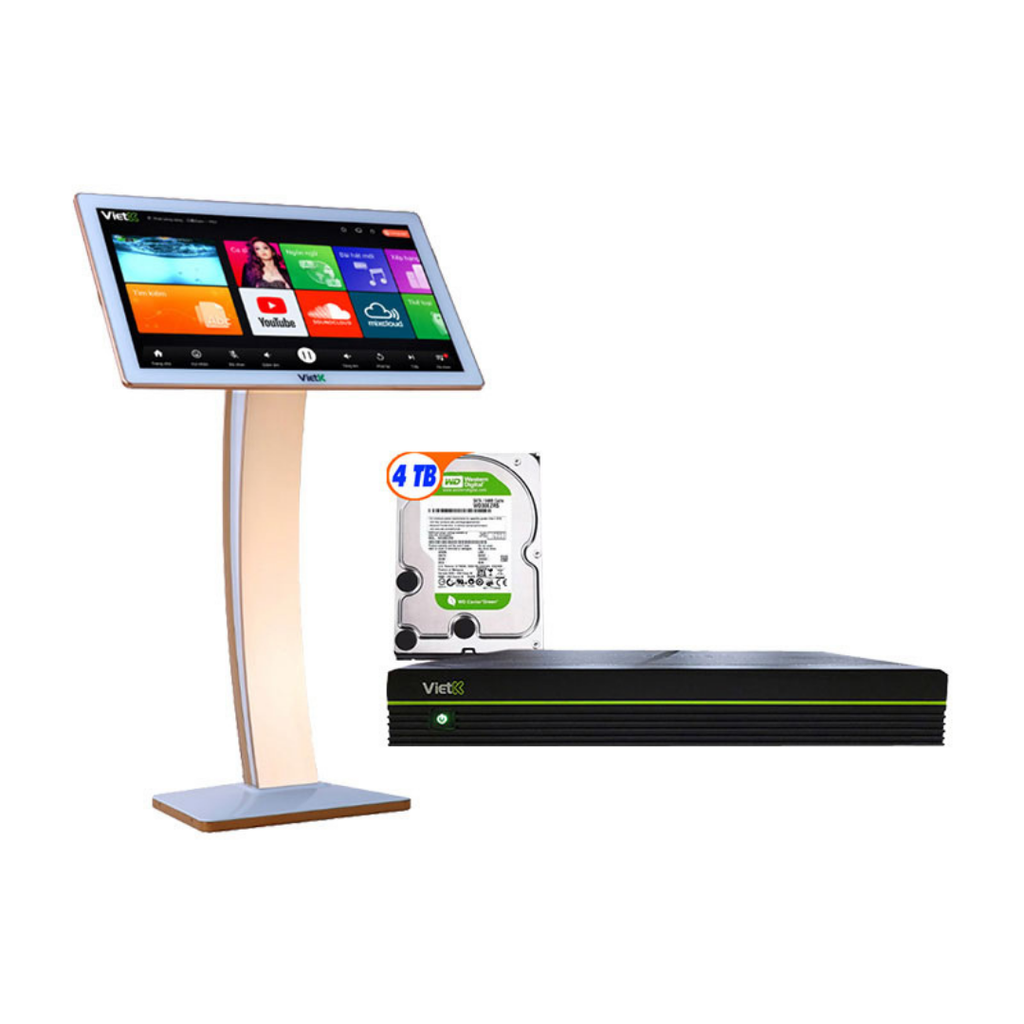 Combo đầu VietK Pro 4TB + Màn VietK 22 | Giá rẻ nhất, Bảo hành 24 tháng | Vietsys Technology