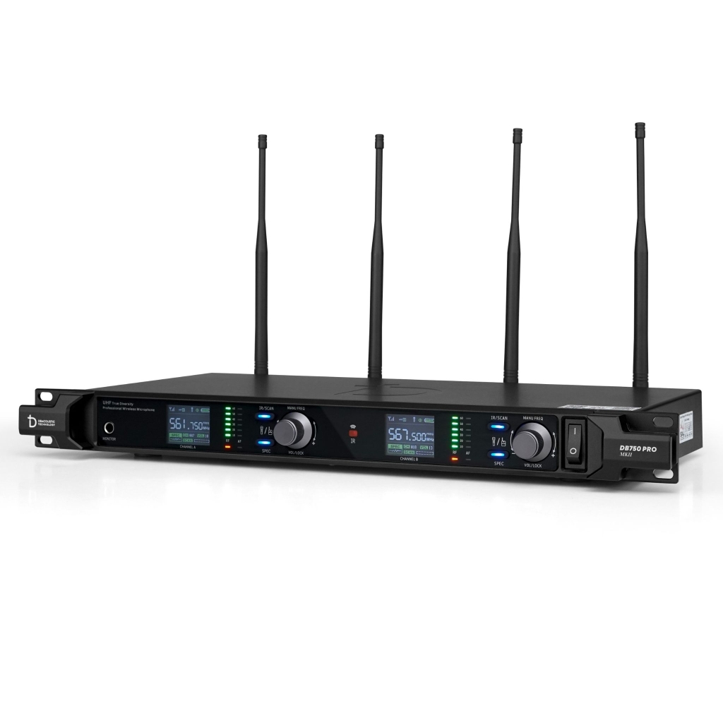 Micro Karaoke Không Dây Dbacoustic DB750PRO MKII | Giá rẻ nhất, Bảo hành 12 tháng | Vietsys Technology