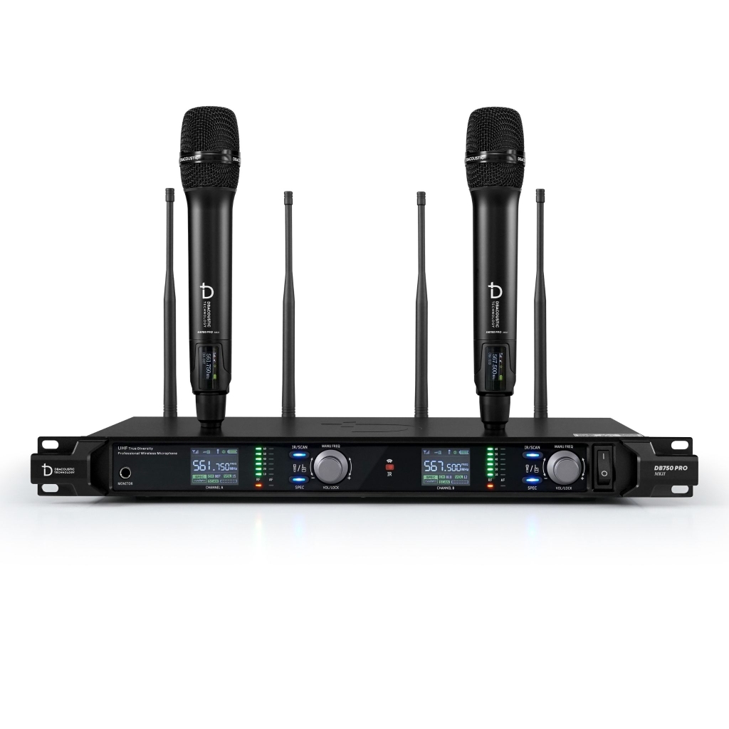 Micro Karaoke Không Dây Dbacoustic DB750PRO MKII | Giá rẻ nhất, Bảo hành 12 tháng | Vietsys Technology