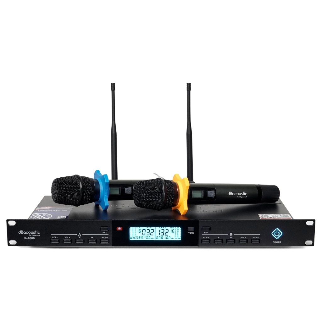 Micro Karaoke Không Dây Dbacoustic K4000 | Giá rẻ nhất, Bảo hành 12 tháng | Vietsys Technology