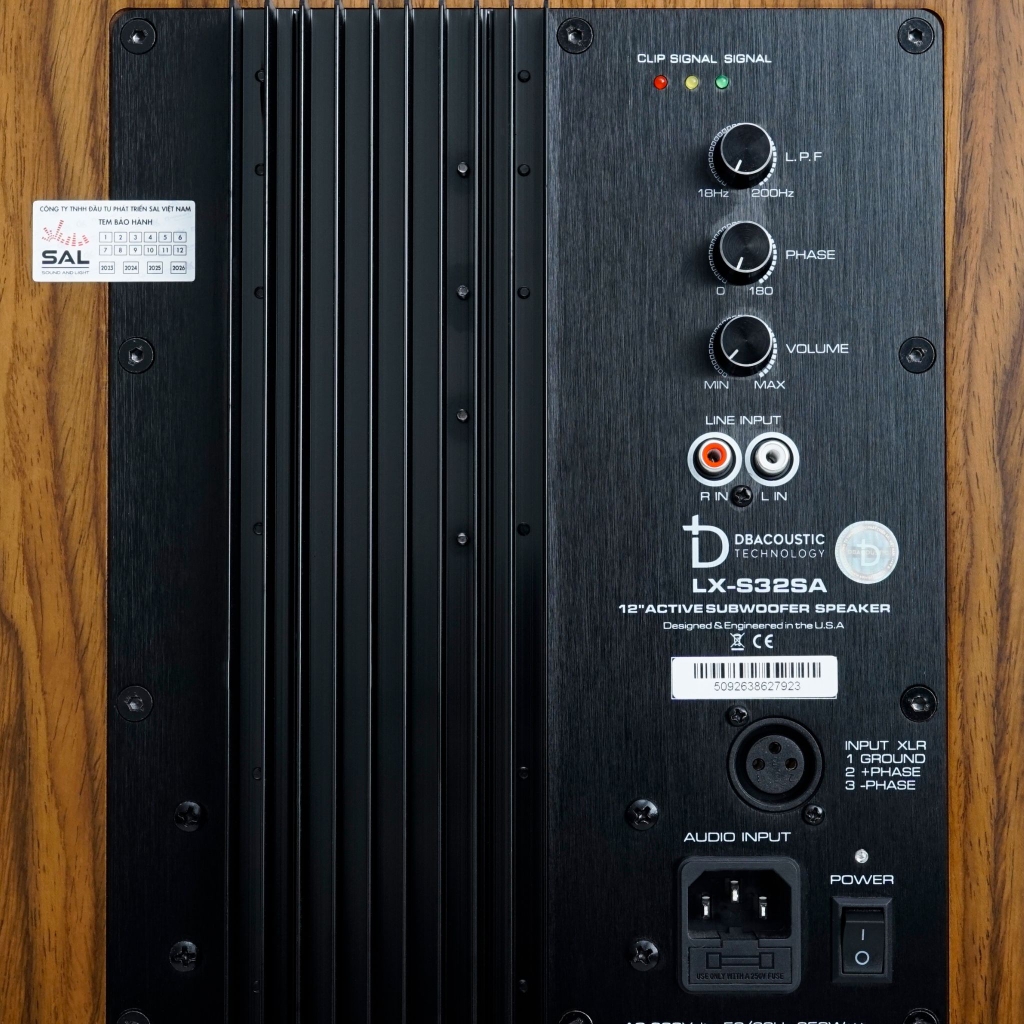 Loa Sub Điện Dbacoustic LX S32SA | Giá rẻ nhất, Bảo hành 12 tháng | Vietsys Technology