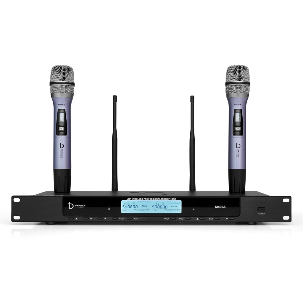 Micro Karaoke Không Dây Dbacoustic M400A  | Giá rẻ nhất, Bảo hành 12 tháng | Vietsys Technology