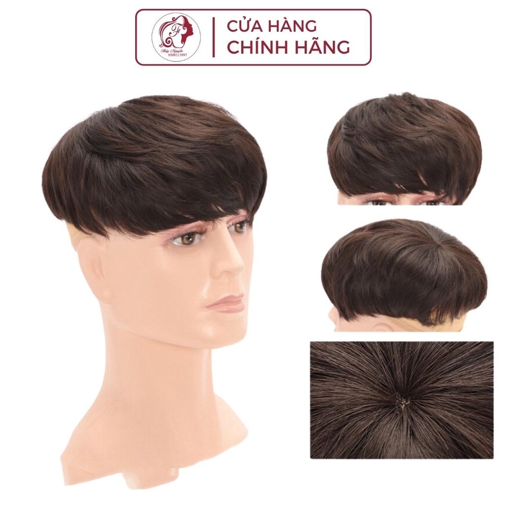 Tóc giả nam hàn quốc giá rẻ - uy tin tphcm - Wina Wigs - Tóc Giả Bằng Tóc  Thật