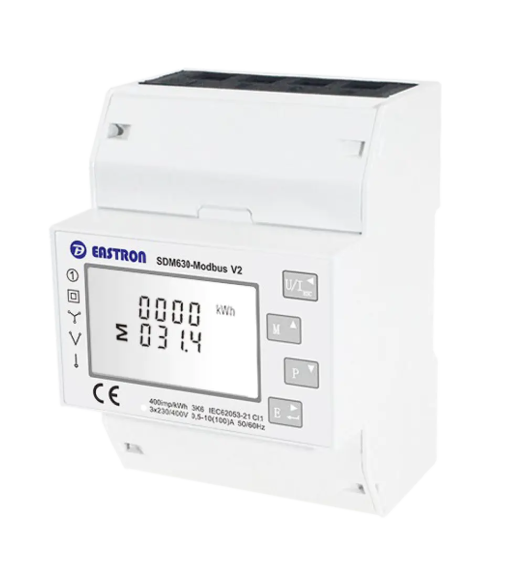 Metter EASTRON 3 pha 100A đấu trực tiếp. Mã: SDM630 Modbus V2