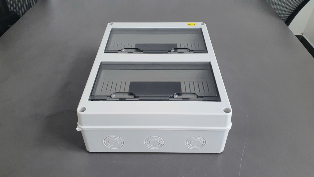 Tủ điện nhựa Way-24 - (Chất liệu nhựa ABS - lắp nổi - chống nước chuẩn IP65)