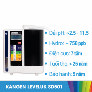 Máy lọc nước ion Kiềm Kangen Leveluk SD501