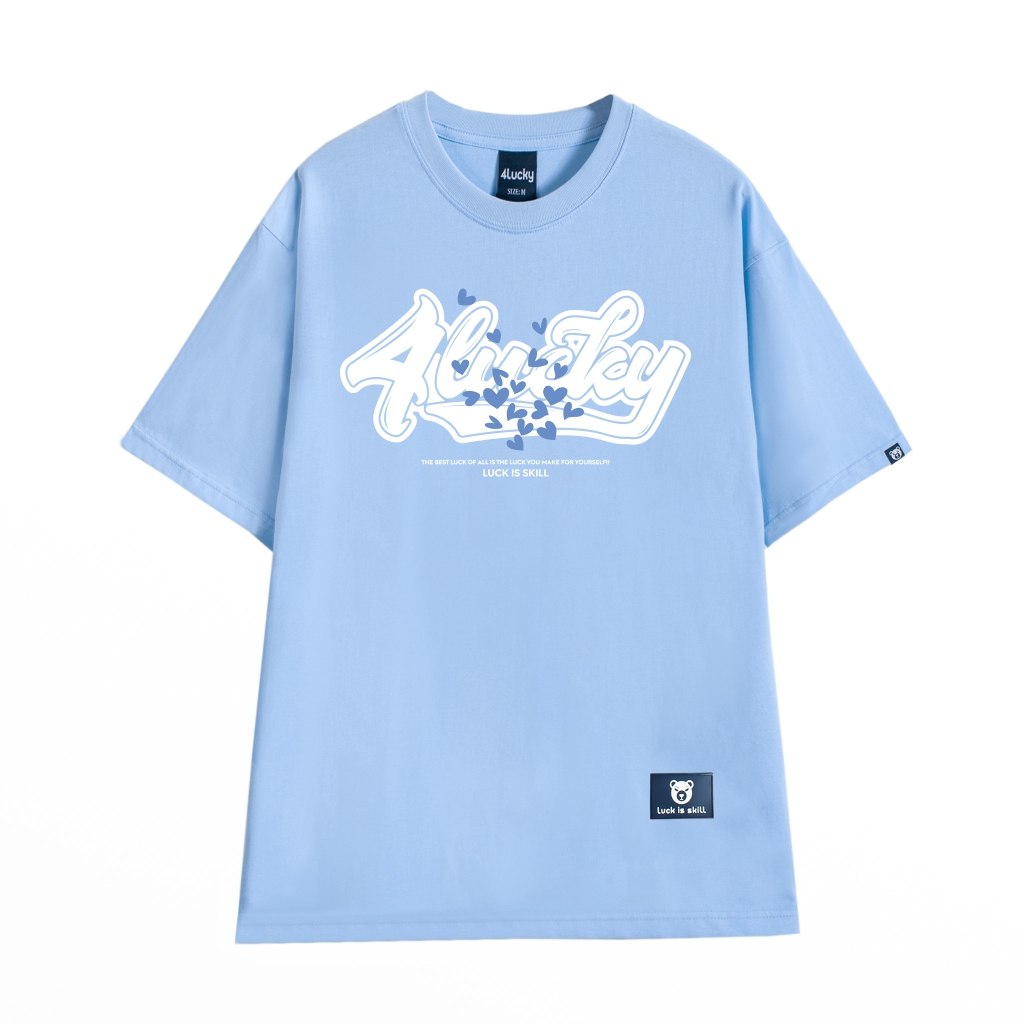 Áo thun nam form rộng 4LUCKY - 6015