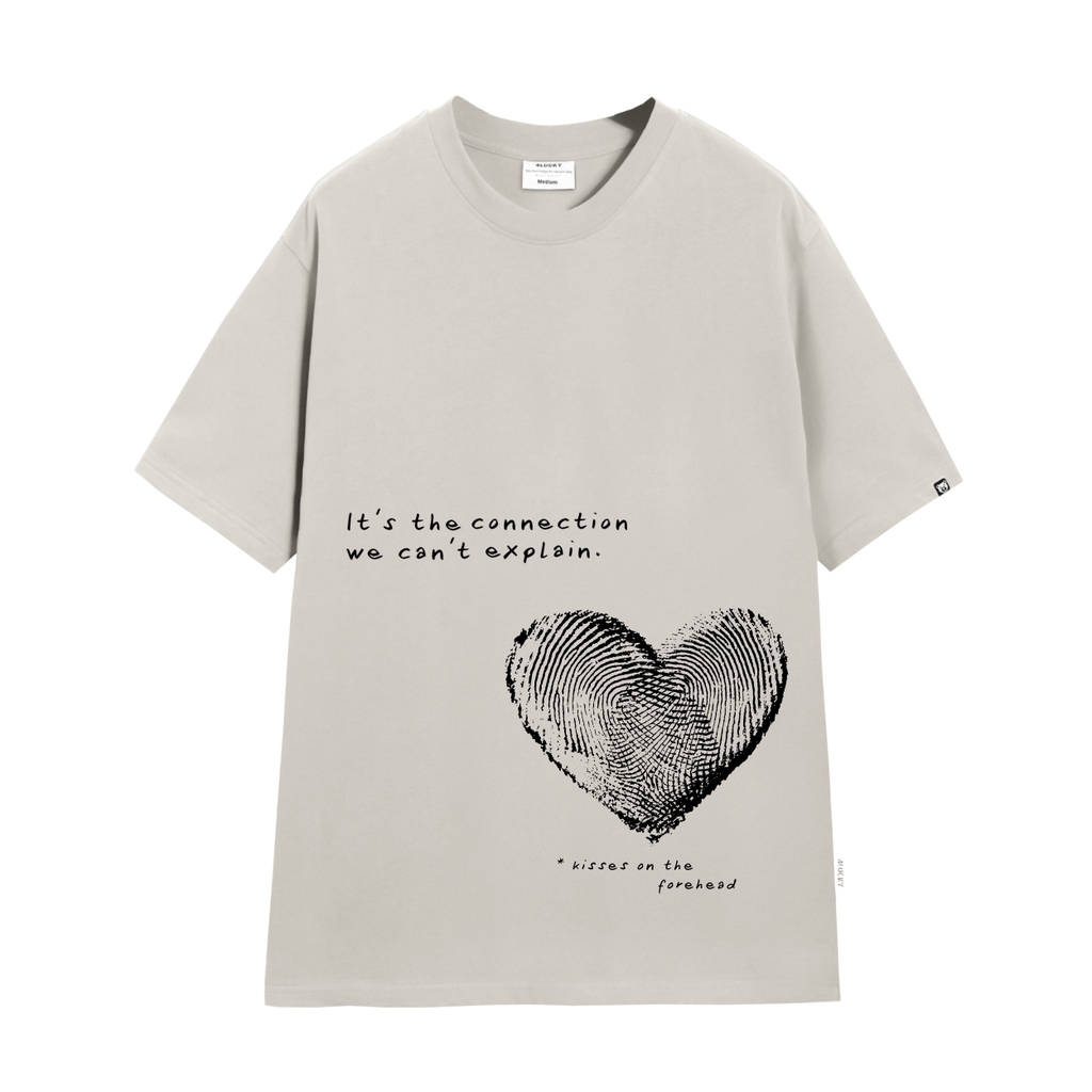 ÁO THUN 4LUCKY  LOVE VAN TAY _ 6082
