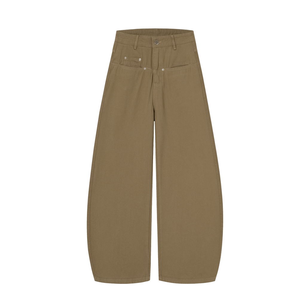 QUẦN KAKI PHỐI RÃ TÚI NGANG - 6236