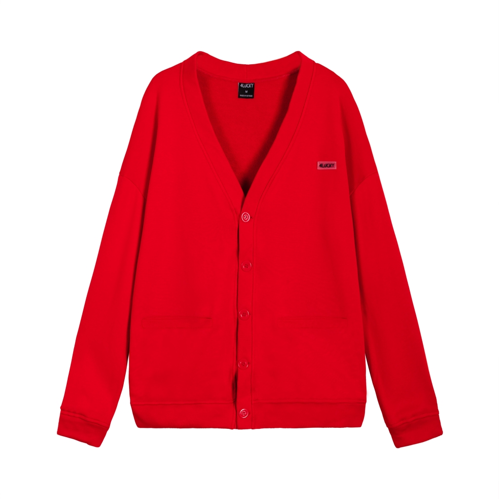 Áo khoác Cardigan trơn  4LUCKY - 6118