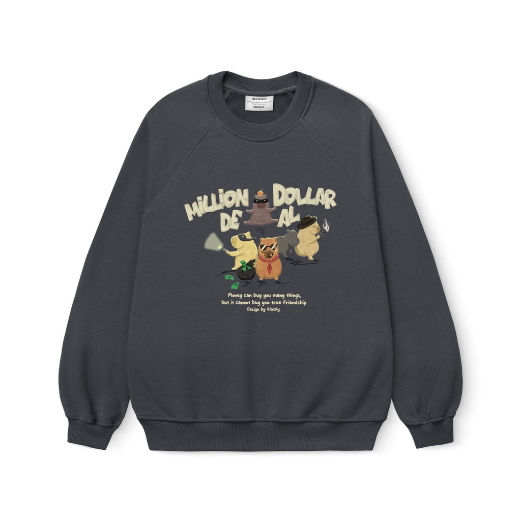 ÁO SWEATER 4LUCKY MILLION DOLLAR DEAL - 6125
