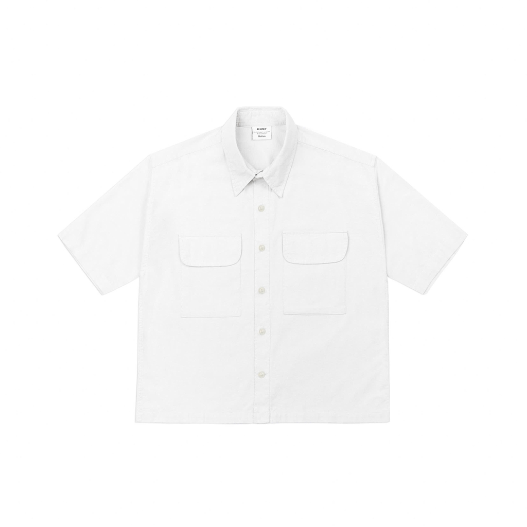 ÁO SƠ MI TAY NGẮN FORM BOXY -6804
