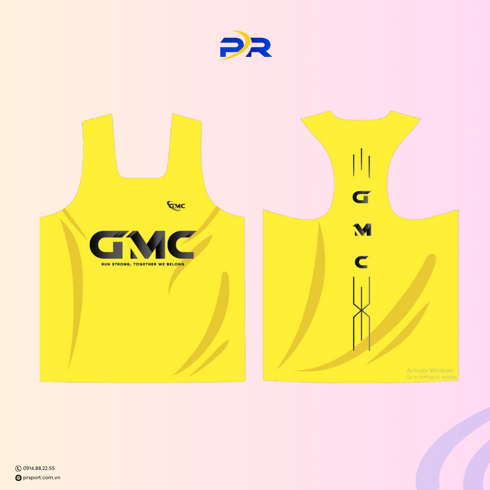 Áo CLB Goldmark City | Áo chạy bộ PR SPORT