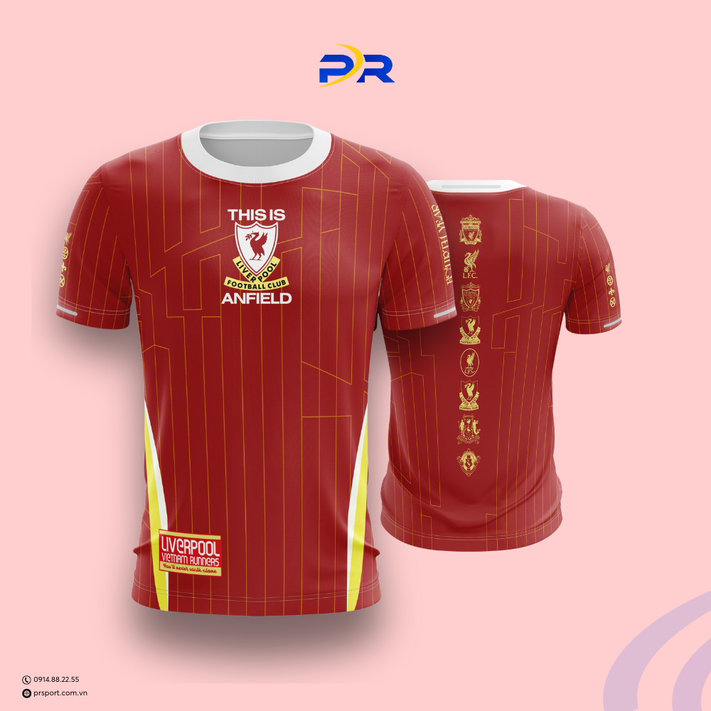 Áo CLB Liverpool Runners | Áo chạy bộ PR SPORT